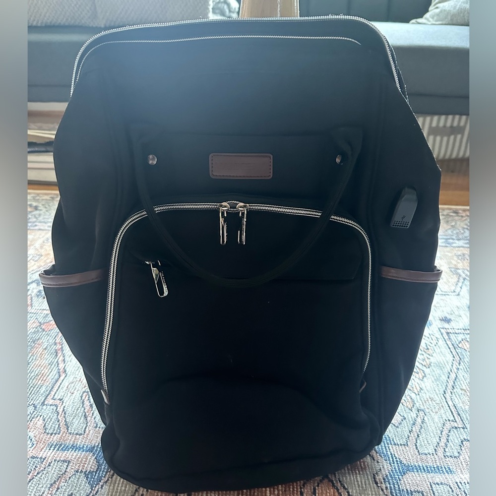 VANKEAN Black Laptop Tech Backpack